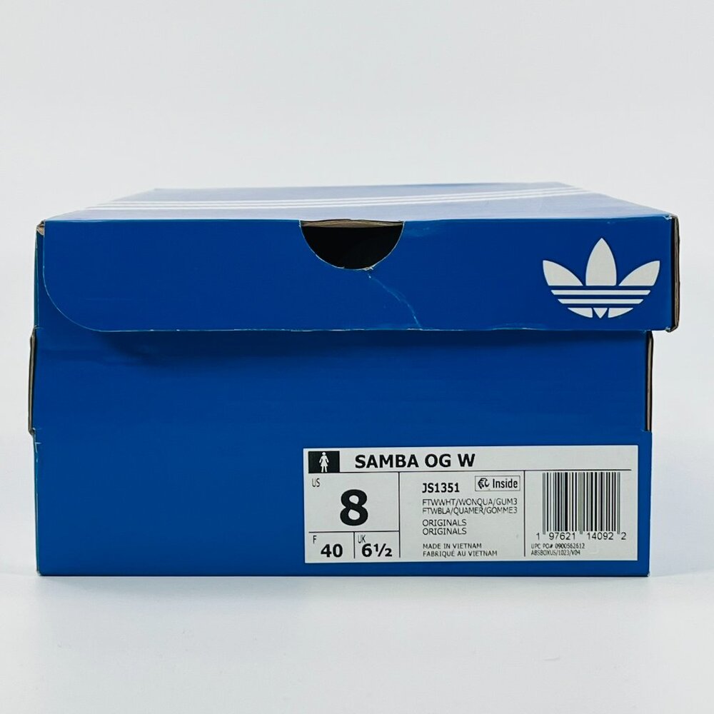 Adidas Women's Samba OG 'White Wonder Quartz Gum' JS1351 Multi Size - Picture 12 of 15